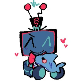 🐞 emoji TV HEAD ::@MICHAELL_AFTONN Telegram sticker 10 of 27