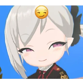 😏 emoji Arona's Hideout Live Reaction Telegram sticker 21 of 120