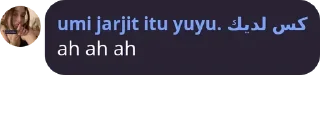 💨 emoji ini jarjit tapi ini yuyu Telegram sticker 23 of 83