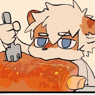 🍖 emoji 虎库里（杂图） Telegram sticker 9 of 54