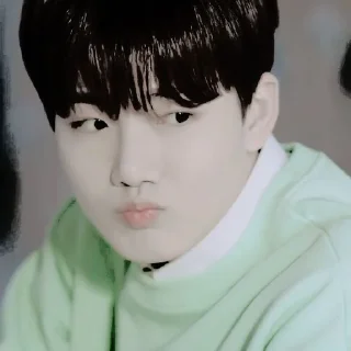 🦦 emoji ⩩ . kim junkyu @packardus  、 Telegram sticker 20 of 58