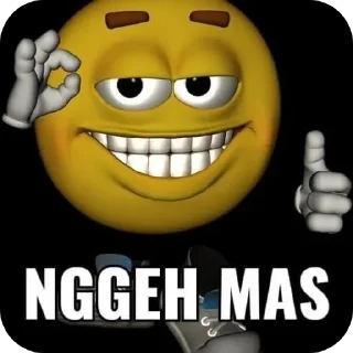 🙂 emoji stop copet stiker ak (shabitha) Telegram sticker 8 of 36