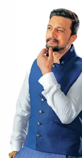 🤔 emoji Kiccha Sudeep Telegram sticker 4 of 18
