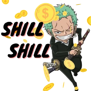 💎 emoji Zoro CEO Telegram sticker 4 of 9