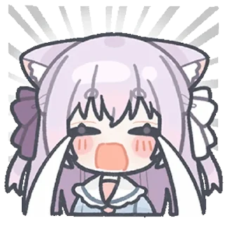 Sticker from 绫月乃萝01 @zhaxia_cn