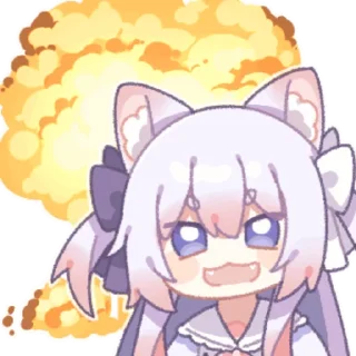 👩 emoji 绫月乃萝8 @zhaxia_cn Telegram sticker 12 of 48