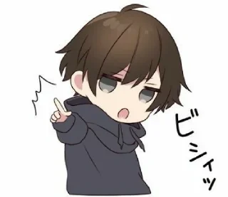 😒 emoji My anime Telegram sticker 6 of 47