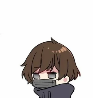 😷 emoji My anime Telegram sticker 14 of 47