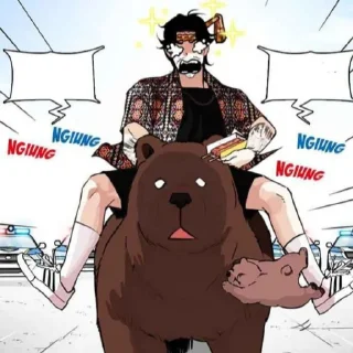 🐻 emoji Vasko by @lookismdaniels Telegram sticker 17 of 35