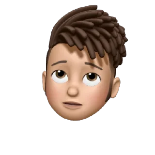 🙄 emoji Memoji • Apple Telegram sticker 16 of 36