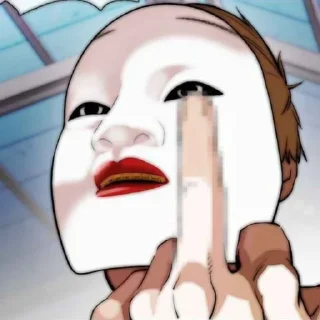 🖕 emoji Ryuhei by @lookismdaniels Telegram sticker 6 of 40