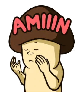 Sticker from Mushroomen 🍄 ⌇ @GIBRANSU
