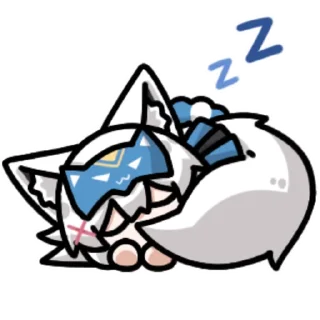 👩 emoji 静电大尾巴 @zhaxia_cn Telegram sticker 6 of 16
