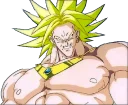 Sticker from broly