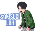 😠 emoji @tikelmu Si Tamvan Telegram sticker 23 of 33