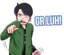 😟 emoji @tikelmu Si Tamvan Telegram sticker 21 of 33