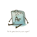Sticker from CHEMISTRY IS AWESOME :D