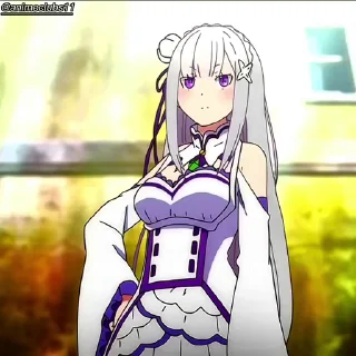 Sticker from Emilia (@animeclubs11)