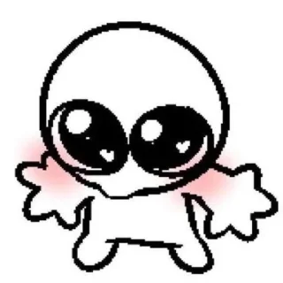 Sticker from >3 .. randooom w/ achlyy! ₍^⑅^