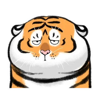 🐯 emoji 猛虎下山 2.0 Telegram sticker 10 of 40