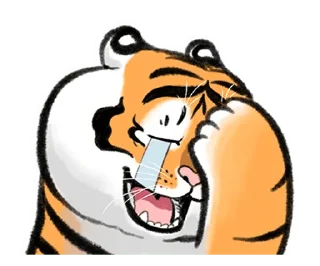😂 emoji 猛虎下山 2.0 Telegram sticker 15 of 64
