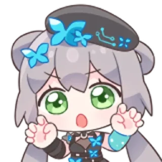 Sticker from 洛天依9th生日纪念