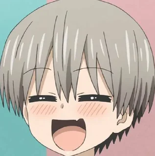 😆 emoji 宇崎学妹 Telegram sticker 8 of 74