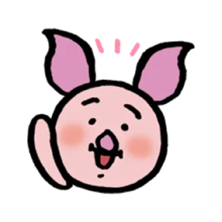 👌 emoji 小熊維尼 表情貼（nagano插畫版） Telegram sticker 14 of 40