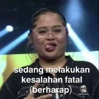 Sticker from meme zia