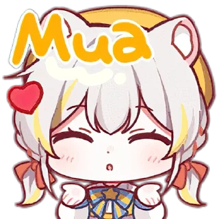 😘 emoji 星弥hoshimi up主大表情 @BK0717 Telegram sticker 11 of 16