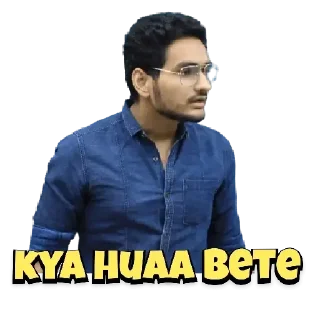 Sticker from Online Parent Teacher Meeting : Ashish Chanchlani