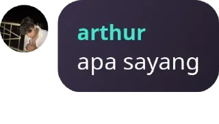 Sticker from arthur gtg