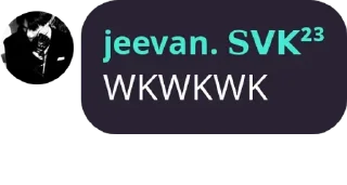 Sticker from jeevan pcr karina