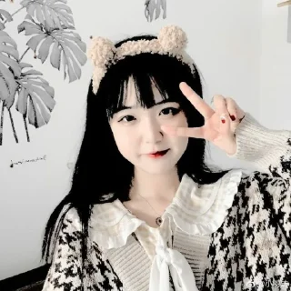 Sticker from Na yushi ulzzang weibo