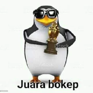 🗿 emoji pinguin bokepnya @distortedbrain Telegram sticker 18 of 25