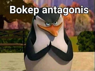 🗿 emoji pinguin bokepnya @distortedbrain Telegram sticker 9 of 25