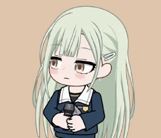 2️⃣ emoji MyGO @言力华 @zhaxia_cn Telegram sticker 19 of 29