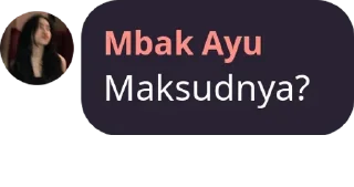 Sticker from Mbak ayu