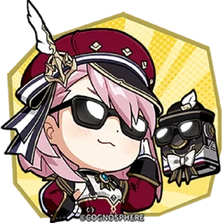 Sticker from Genshin Emotes