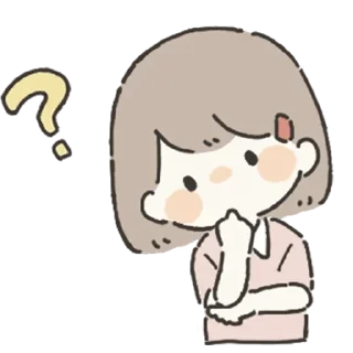 🤔 emoji Girls & Bαe｡ ¦ @GVCCIBURRY ˊ- Telegram sticker 16 of 40