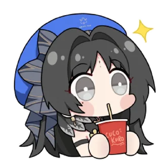 🍺 emoji 鸣潮表情包 @zhaxia_cn Telegram sticker 2 of 16