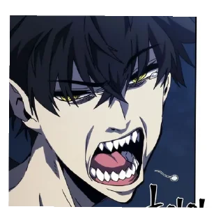 😡 emoji swallow Telegram sticker 8 of 15