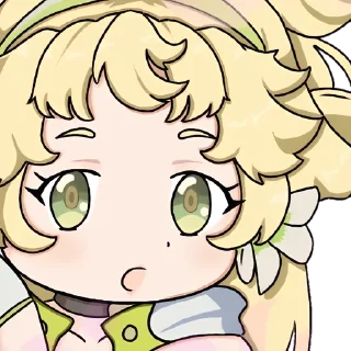 Sticker from Wuthering reactions // @Anime_Sticker_noob