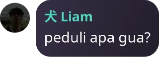 Sticker from liam ni bos😎👊🏻