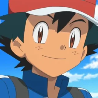 🕸 emoji Ash Ketchum, Satoshi - @StickerAnimePack Telegram sticker 7 of 25