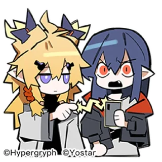 ☹️ emoji All Arknight 2 Telegram sticker 2 of 109