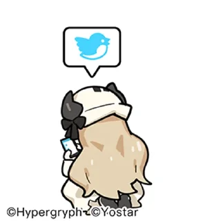 😀 emoji All Arknight 2 Telegram sticker 22 of 109