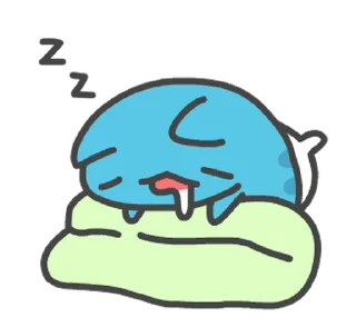 😴 emoji 貓貓蟲-咖波 傑出的一年 跨年貼圖 @moe_sticker_bot Telegram sticker 17 of 24