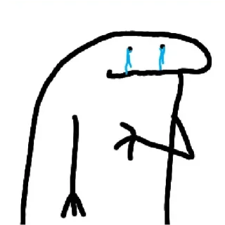 😢 emoji kangcomot v2 Telegram sticker 22 of 120