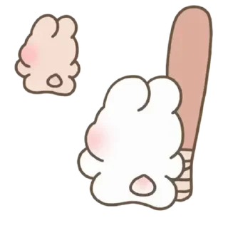 🤍 emoji ㅤㅤ   ˖ これは   @stikie ♡ @paaci Telegram sticker 13 of 24